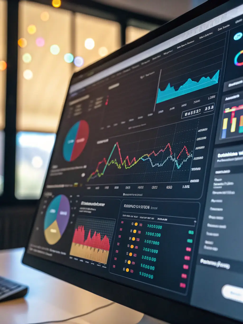 A digital dashboard displaying real-time media mentions and analytics, illustrating the effectiveness of Elnari's media monitoring services.